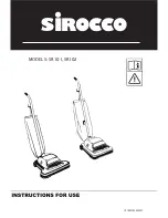 Предварительный просмотр 1 страницы Sirocco SR101 Instructions For Use Manual