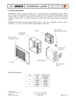 Preview for 2 page of SIROCO ARIZONA LN S Installation Manual