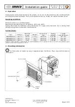 Preview for 3 page of SIROCO ARIZONA Installation Manual