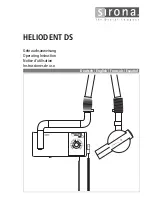 Preview for 1 page of Sirona Dental HELIODENT DS Operating Instructions Manual