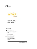 Sirona Dental Schick CDR PlusWire User Manual предпросмотр