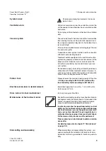 Preview for 9 page of Sirona C4+ Cart Operating Instructions Manual