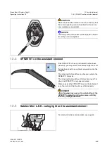 Preview for 67 page of Sirona C4+ Cart Operating Instructions Manual