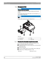 Предварительный просмотр 62 страницы Sirona CEREC MC XL Premium Package Operating Instructions Manual