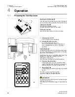 Preview for 10 page of Sirona orthophos 3 ceph Operating Instructions Manual