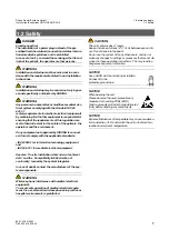 Preview for 7 page of Sirona orthophos xg 3 Installation Instructions Manual