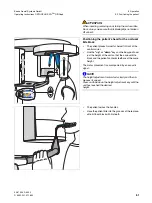 Preview for 61 page of Sirona Orthophos XG Plus DS/Ceph Operating Instructions Manual