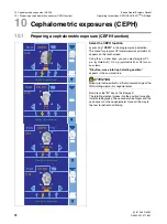 Preview for 72 page of Sirona Orthophos XG Plus DS/Ceph Operating Instructions Manual