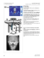 Preview for 80 page of Sirona Orthophos XG Plus DS/Ceph Operating Instructions Manual