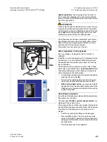 Preview for 85 page of Sirona Orthophos XG Plus DS/Ceph Operating Instructions Manual