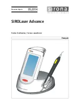 Preview for 84 page of Sirona SIROLaser Advance Operating Instructions Manual