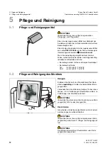 Предварительный просмотр 16 страницы Sirona SIVISION 3 Operating Instructions Manual