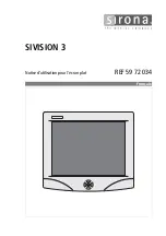 Предварительный просмотр 33 страницы Sirona SIVISION 3 Operating Instructions Manual