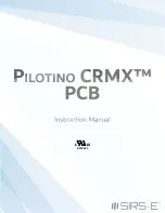 SIRS-E Pilotino CRMX PCB Instruction Manual предпросмотр