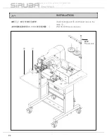 Предварительный просмотр 10 страницы Siruba ASP-JBL100 Instruction Book / Parts List