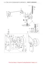 Предварительный просмотр 68 страницы Siruba BH780 Instructions And Parts List