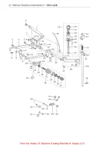 Предварительный просмотр 70 страницы Siruba BH780 Instructions And Parts List