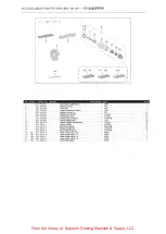 Предварительный просмотр 83 страницы Siruba BH780 Instructions And Parts List