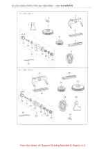 Предварительный просмотр 84 страницы Siruba BH780 Instructions And Parts List