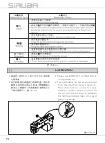 Предварительный просмотр 36 страницы Siruba C007KP Instruction Book