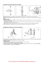 Preview for 12 page of Siruba FA007 Instructions And Parts List