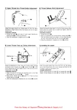 Preview for 14 page of Siruba FA007 Instructions And Parts List