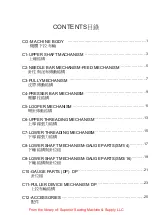 Preview for 19 page of Siruba FA007 Instructions And Parts List