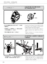 Предварительный просмотр 22 страницы Siruba HF008A Instruction Book