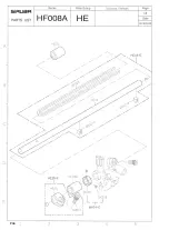 Предварительный просмотр 40 страницы Siruba HF008A Instruction Book