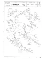 Предварительный просмотр 43 страницы Siruba HF008A Instruction Book