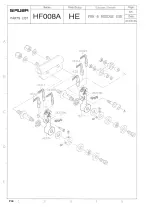 Предварительный просмотр 44 страницы Siruba HF008A Instruction Book