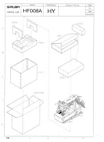 Предварительный просмотр 54 страницы Siruba HF008A Instruction Book