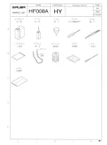 Предварительный просмотр 55 страницы Siruba HF008A Instruction Book