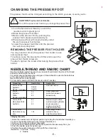 Предварительный просмотр 7 страницы Siruba HSM-2517 Instructions Manual