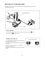 Предварительный просмотр 8 страницы Siruba HSM-2517 Instructions Manual