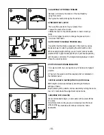 Предварительный просмотр 11 страницы Siruba HSM-2517 Instructions Manual