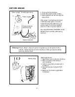 Предварительный просмотр 7 страницы Siruba HSM-2722 Instruction