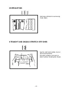 Предварительный просмотр 24 страницы Siruba HSM-2722 Instruction