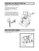 Предварительный просмотр 16 страницы Siruba HSO-747D Instruction