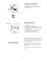 Предварительный просмотр 7 страницы Siruba HSP-68100 Instructions Manual