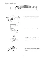 Предварительный просмотр 9 страницы Siruba HSP-68100 Instructions Manual