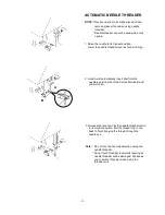 Предварительный просмотр 14 страницы Siruba HSP-68100 Instructions Manual