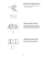 Предварительный просмотр 30 страницы Siruba HSP-68100 Instructions Manual