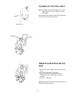 Предварительный просмотр 36 страницы Siruba HSP-68100 Instructions Manual