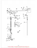 Предварительный просмотр 29 страницы Siruba L381 Instruction Book / Parts List