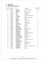 Предварительный просмотр 30 страницы Siruba L381 Instruction Book / Parts List