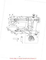 Предварительный просмотр 43 страницы Siruba L381 Instruction Book / Parts List