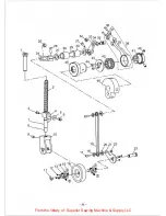 Предварительный просмотр 61 страницы Siruba L381 Instruction Book / Parts List