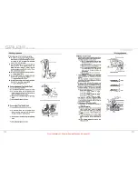 Предварительный просмотр 10 страницы Siruba P717K Instruction Book And Parts List