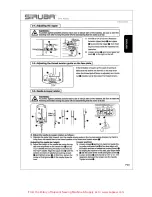 Предварительный просмотр 10 страницы Siruba PK511 Instruction Book And Parts List